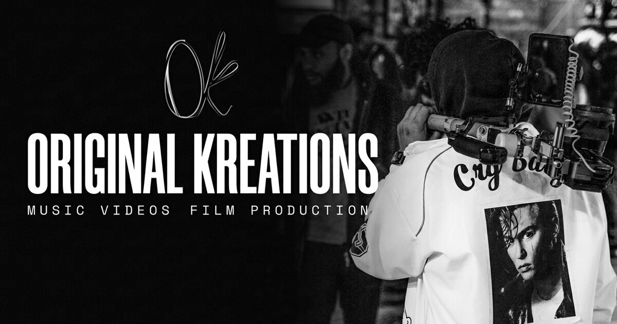 Original Kreations — Mr. Ok with the handwritten OK logo